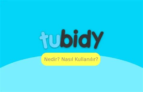 Tubidy nedir